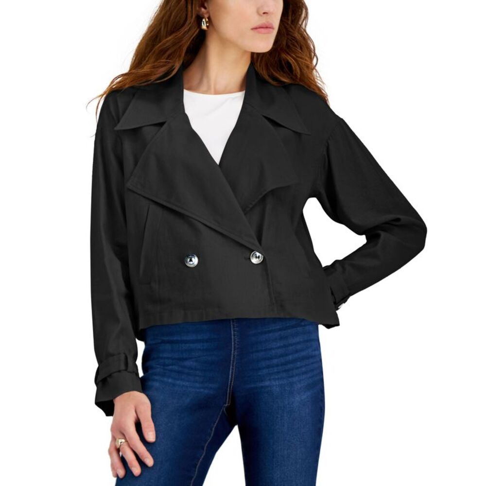 INC International Concepts Womens Double Breasted Jacket
